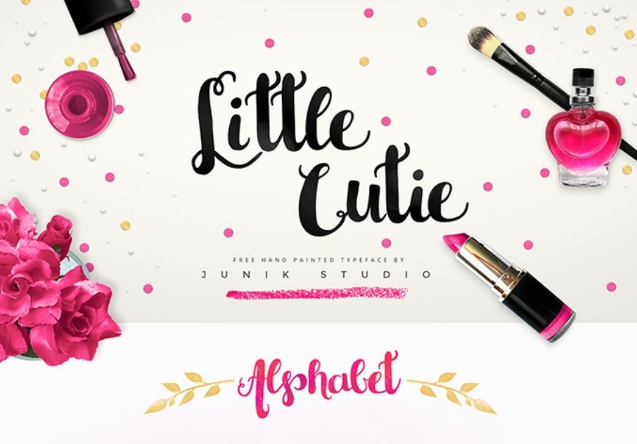 Little Cutie Script Typeface
