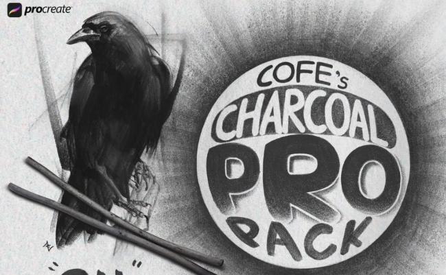 Charcoal Pro Pack for Procreate