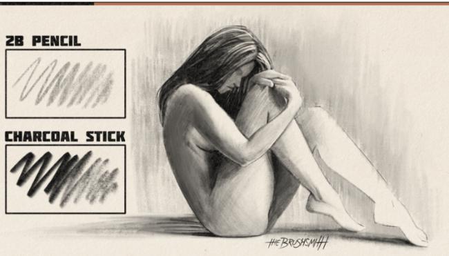 Free Sketching Brush Set for Procreate