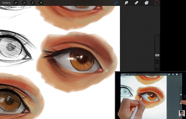 Procreate Eye Drawing Tutorial — Techniques & Tips by Lorna Kelleher Art