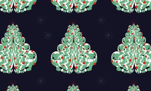 Симпатичные бесплатные новогодние елки