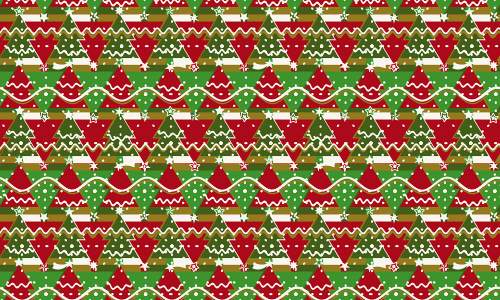 Упаковка бесплатных елочных узоров