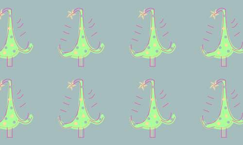 каракули рождественские узоры бесплатно