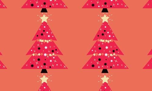 Розовые бесплатные новогодние елки