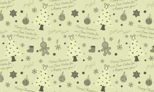 ретро рождественские узоры