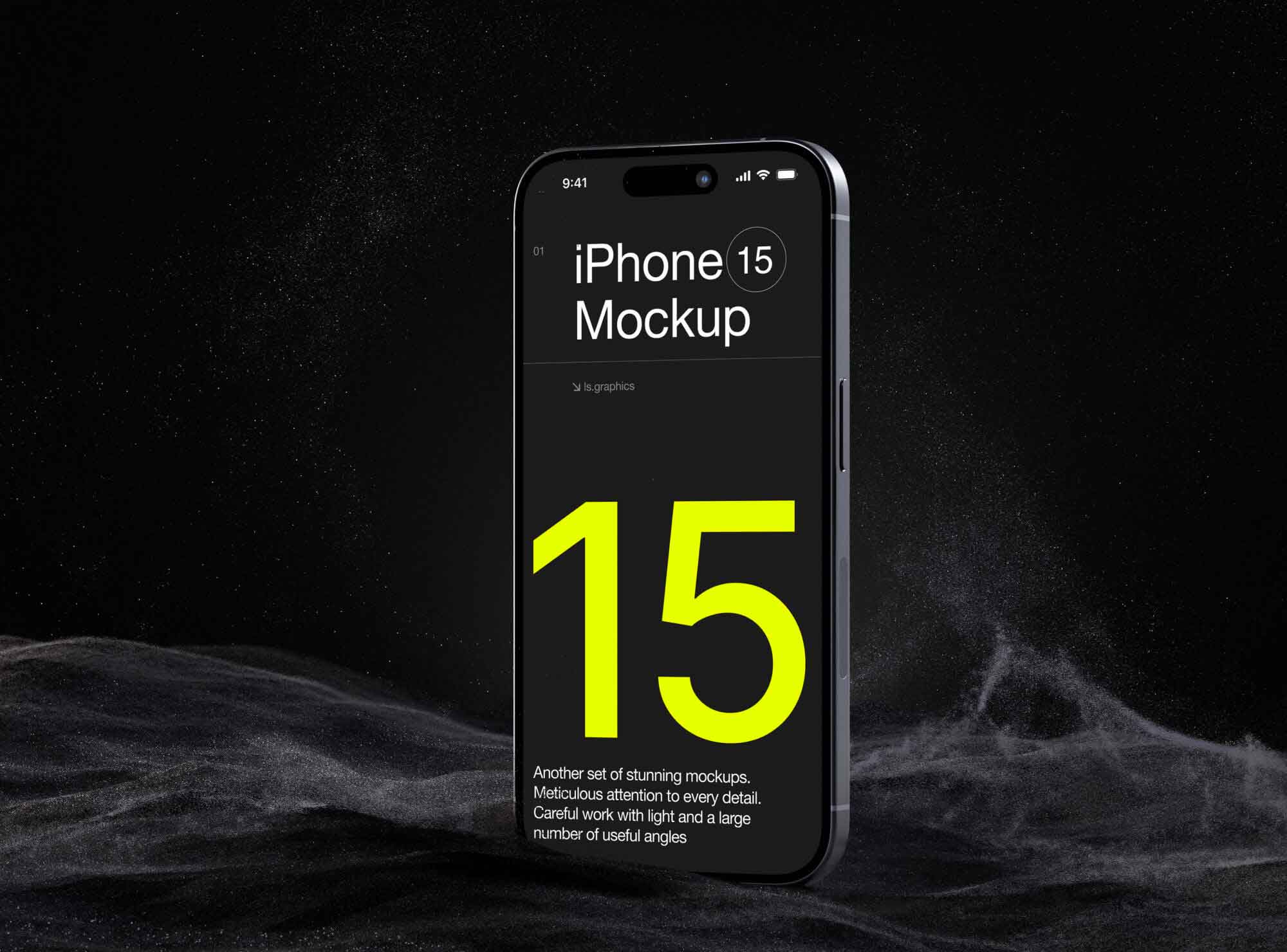 iPhone 15 Mockup