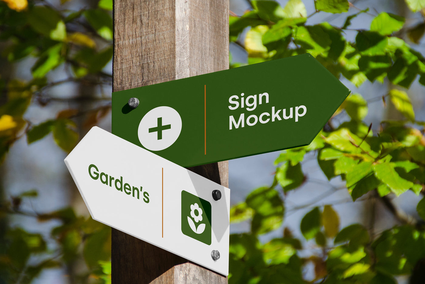 Wayfinding & Signage Psd Mockup