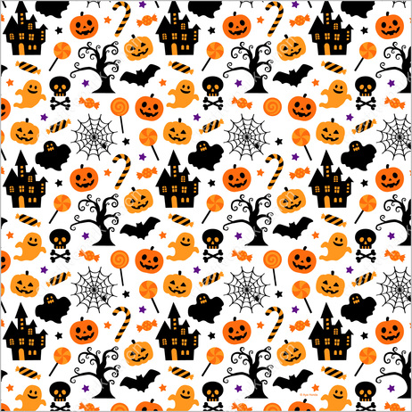 Pattern Paper (Halloween / Pop),Pattern Papers,Home and Living,null,cute,Pumpkin,Halloween