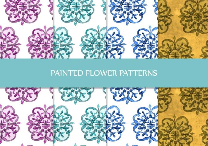 Painted Floral Patterns