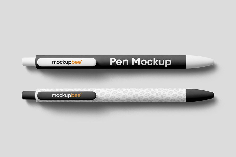 Free Classic Pen Mockup