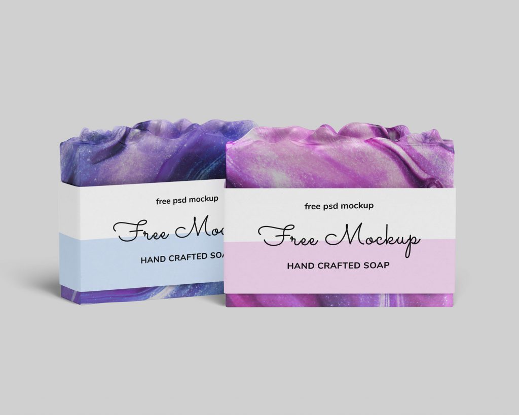 A free soap mockup templates